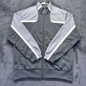 Jordan Colorblock Full Zip Track Jacket Men's Large Cool Grey Jumpman 404311